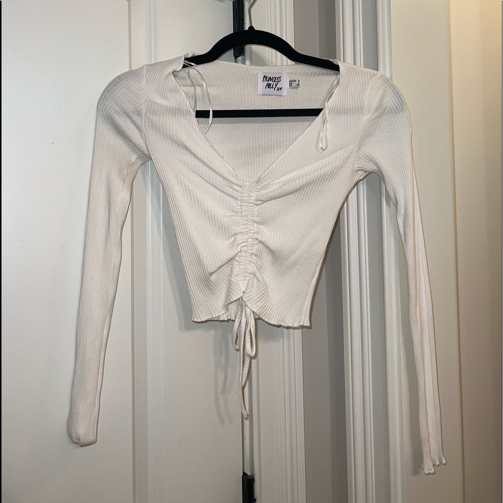 PRINCESS POLLY SCRUNCH SHIRT